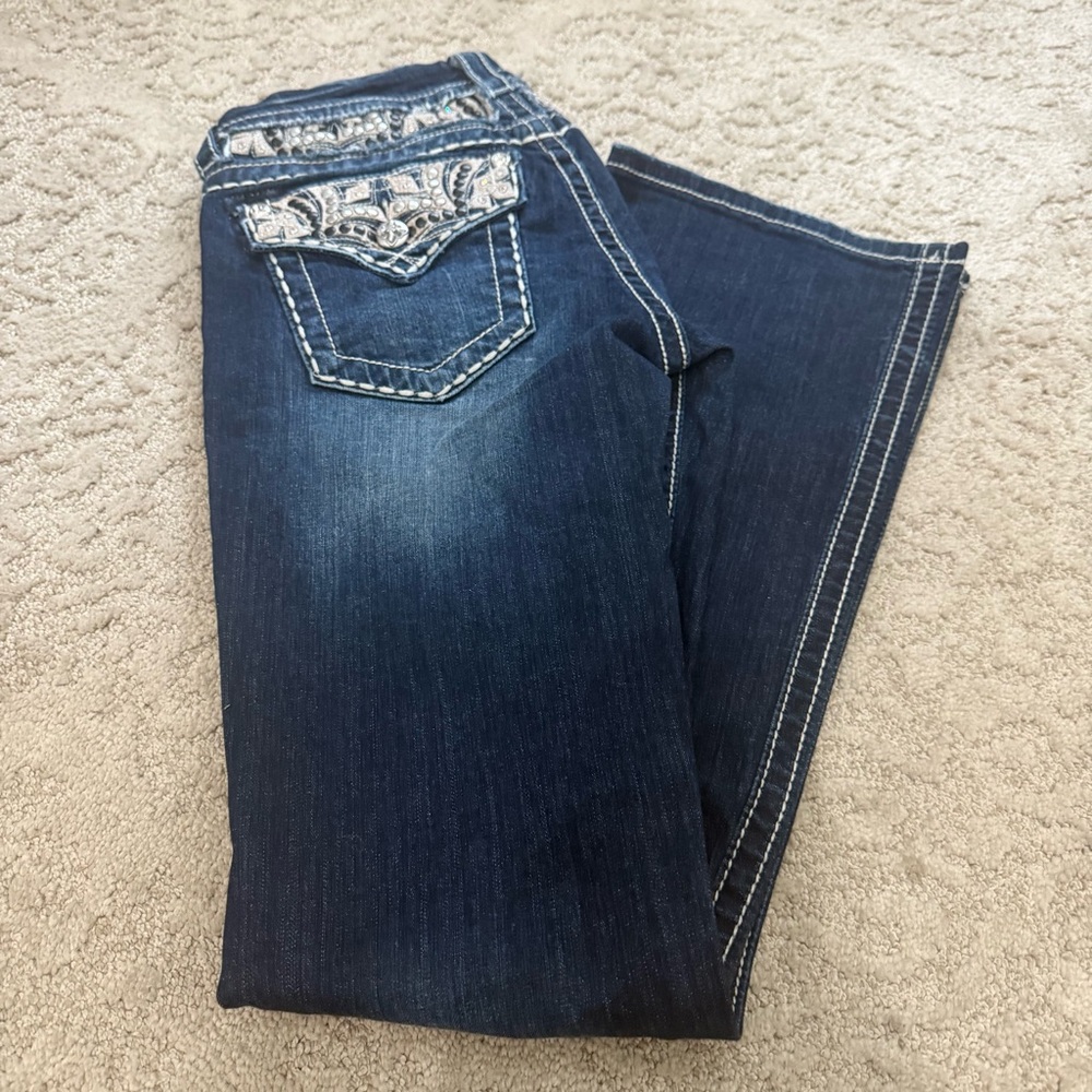 Miss Me Boot Cut Jeans with Embellishments, UGC - Picture 13 of 16